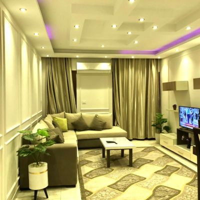 شقه مفروشه للايجار في الرحاب مجموعه 101