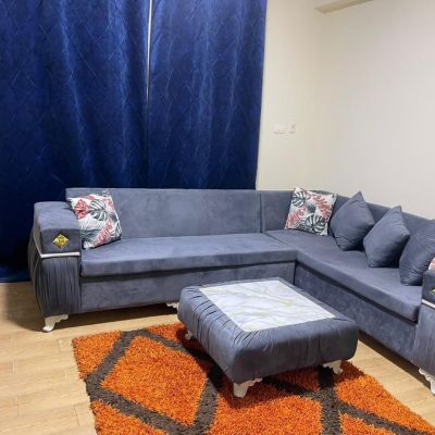 شقه مفروشه للايجار في كمبوند دار مصر القرنفل