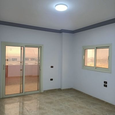 Unfurnished apartment for rent, suitable for administrative use, in South Lotus, Fifth Settlement 