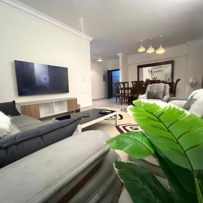 Furnished apartment for rent in Al Zahoua Compound, Fifth Settlement 