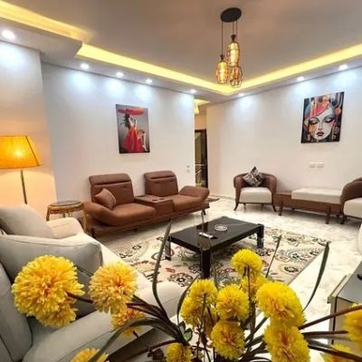 Furnished apartment for rent in the American University Housing District, Fifth Settlement 