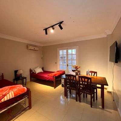 Furnished studio apartment for rent in the Second District Villas, Fifth Settlement