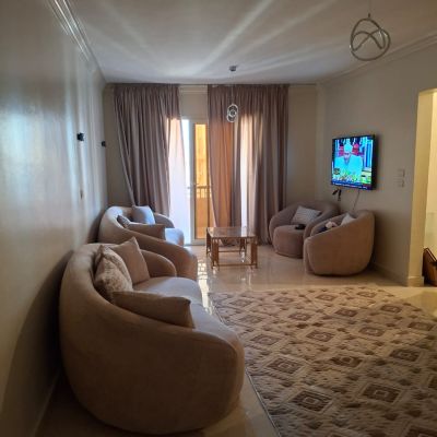 Furnished apartment for rent in Gardenia City Zone 11 Compound, Nasr City