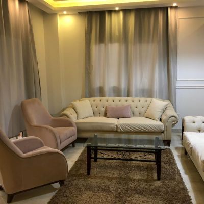 Furnished apartment for rent in South Academy, Block B, in the First Settlement 