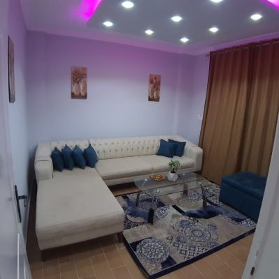 An empty apartment for rent in Hayati Residence Compound - Northern Investors - next to Al-Rehab City