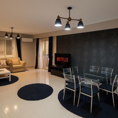 Furnished apartment for rent in Al Rehab – Group 74