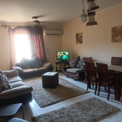 Furnished apartment for rent in Al Rehab, Group 17