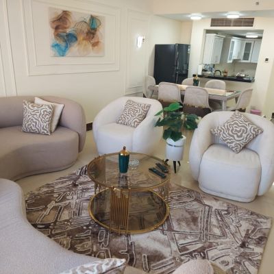 Furnished apartment for rent in Porto New Compound, Fifth Settlement