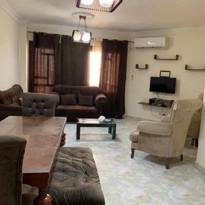 Furnished apartment for rent in Al Rehab, Group 97,