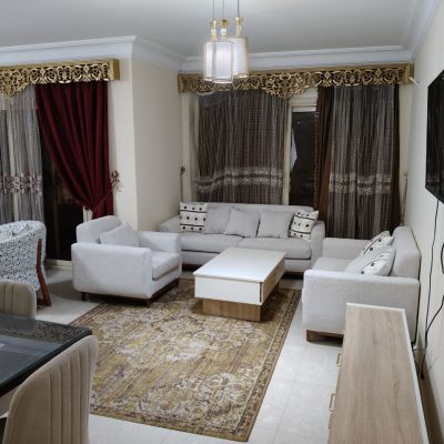 Furnished apartment for rent in Acacia Compound &ndash; First Settlement, 