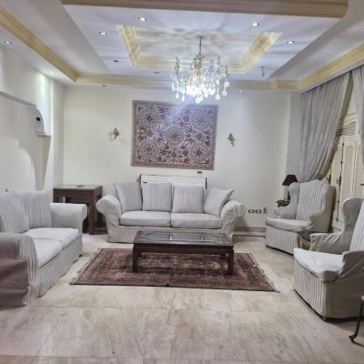 Furnished apartment for rent in Al Banafseg Buildings &ndash; First Settlement, New Cairo &ndash;