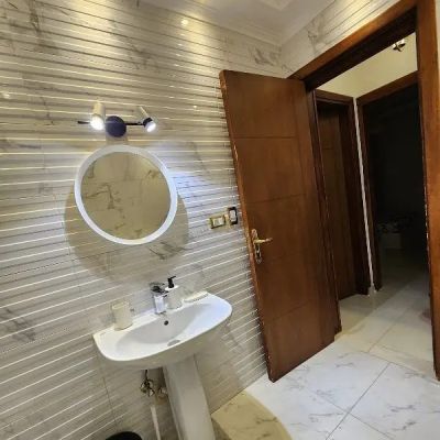 Furnished apartment for rent in Al Ashrafia Compound - Fifth Settlement