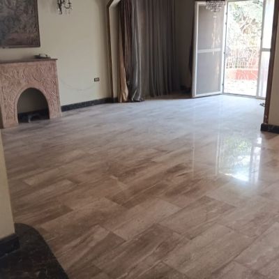 Unfurnished villa for rent with kitchen and air conditioning in Flordo Ville Compound &ndash; Fifth Settlement