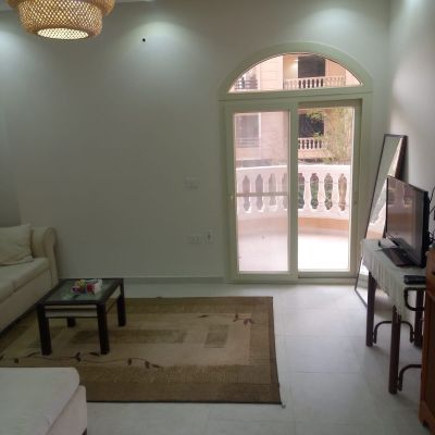 Furnished apartment for rent in Al Mostashareen Compound, Fifth Settlement, New Cairo, 