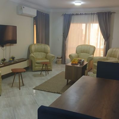 Furnished apartment for rent in Dar Misr Al Qarnafel Compound, First Settlement
