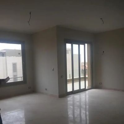 Unfurnished penthouse for rent with kitchen and air conditioning in Village Gate Compound &ndash; Fifth Settlement