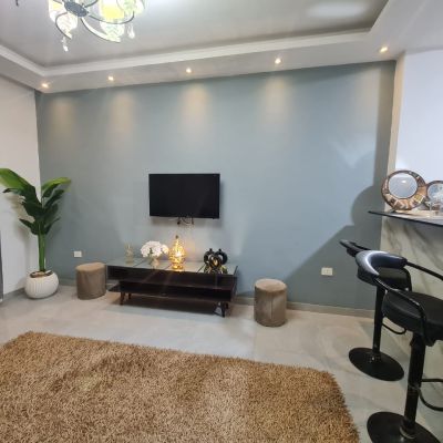 Furnished apartment for rent in Andalus 2, Fifth Settlement, near South 90th Street and upscale compounds like Mivida and Hyde Park, making transportation easy.