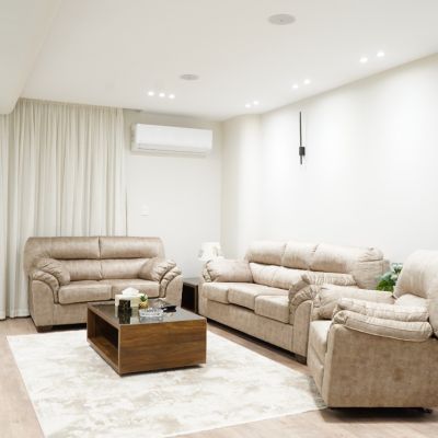 Furnished apartment for rent in Dar Misr Al Qarnafel Compound in New Cairo, near Gate 24 of Al Rehab, Suez Road and North 90th Street