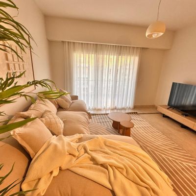 *Furnished apartment for rent in Mivida Compound in Fifth Settlement* Close to the American University and vital areas,